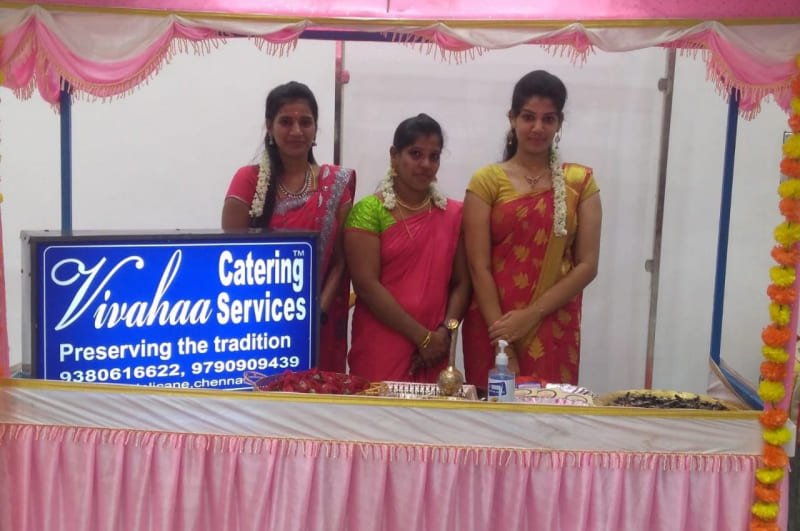 Home 7 Vivahaa Catering Services is a premier choice for authentic Brahmin wedding catering in Chennai, specializing in traditional Iyer and Iyengar pure vegetarian cuisine. Renowned for upholding the sacred practices of a 'Sattvic' kitchen (often prepared without onion and garlic), Vivahaa ensures a memorable and culturally rich Kalyana Virundhu (wedding feast). As a top-rated Marriage Catering Service in Chennai, they offer comprehensive A-Z wedding solutions, from customizable menus featuring signature South Indian delicacies like Payasam and Seer Bakshanam, to impeccable service by uniformed staff. Their commitment to high food quality, strict hygiene standards, and professional event execution positions them as one of the best and most trusted Pure Veg Caterers for traditional weddings and all special occasions in the city.